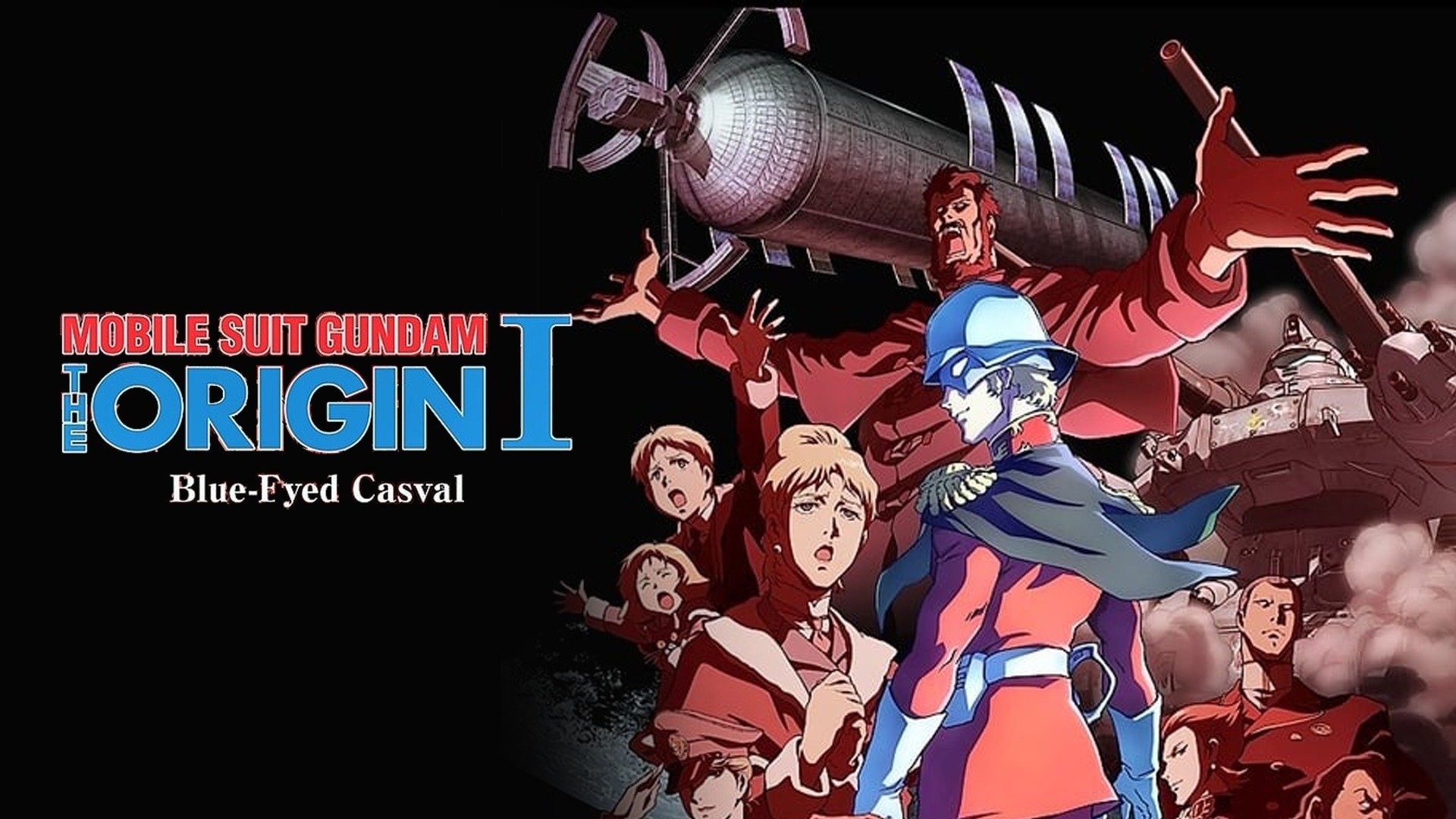 gundam origin blue eyed casval